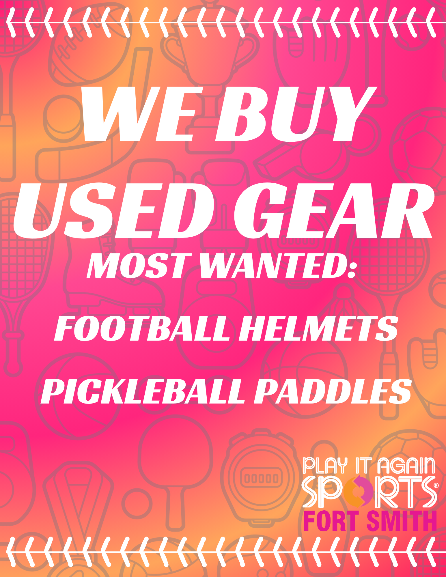 WE BUY GEAR ALL DAY EVERDAY!